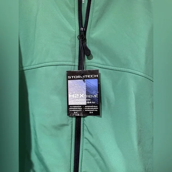 NWT!! Storm-tech green jacket men’s size XL - Picture 2 of 5